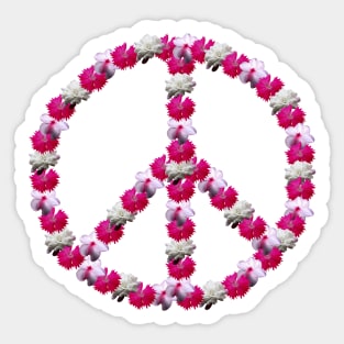 Peace Blooms Sticker